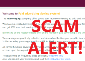 MdMoney.xyz review scam