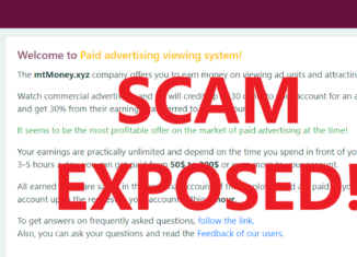 MtMoney.xyz review scam