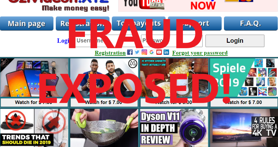 OziVideon.xyz review scam
