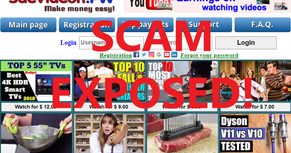 SdeVideon.pw review scam
