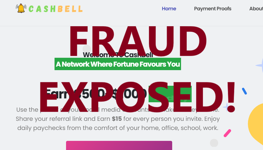 CashBell review scam