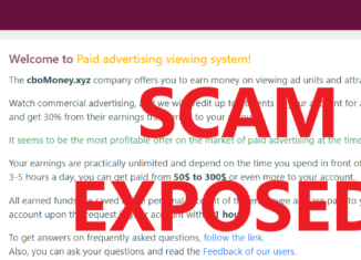 CboMoney.xyz review scam