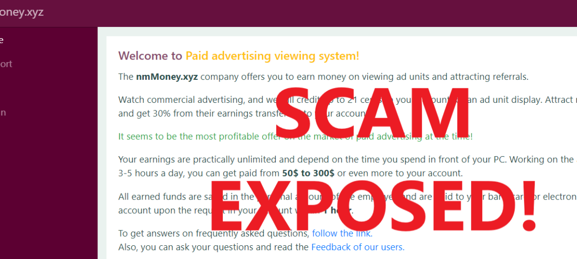 NmMoney.xyz review scam