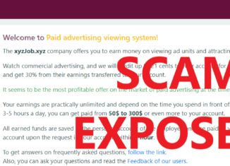 XyzJob.xyz review scam