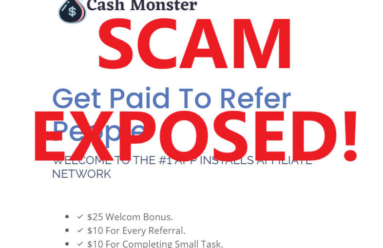CashMonster review scam