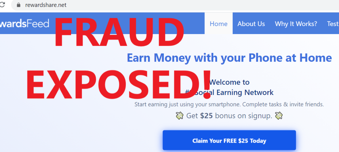 RewardShare.net review scam