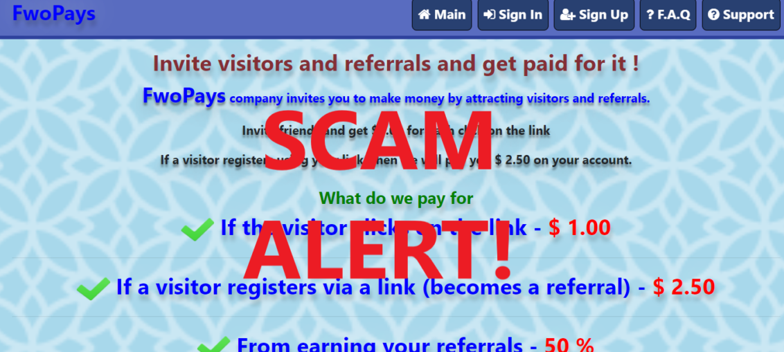FwoPays.xyz review scam