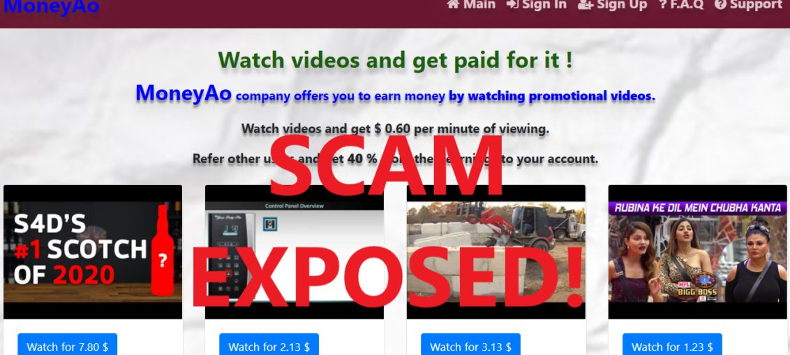 MoneyAo.xyz review scam