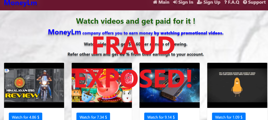 MoneyLm.xyz review scam