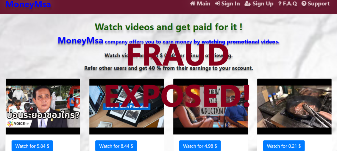 MoneyMsa.xyz review scam