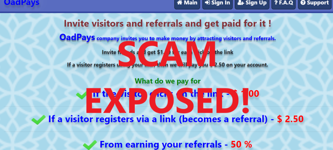 OadPays.xyz review scam