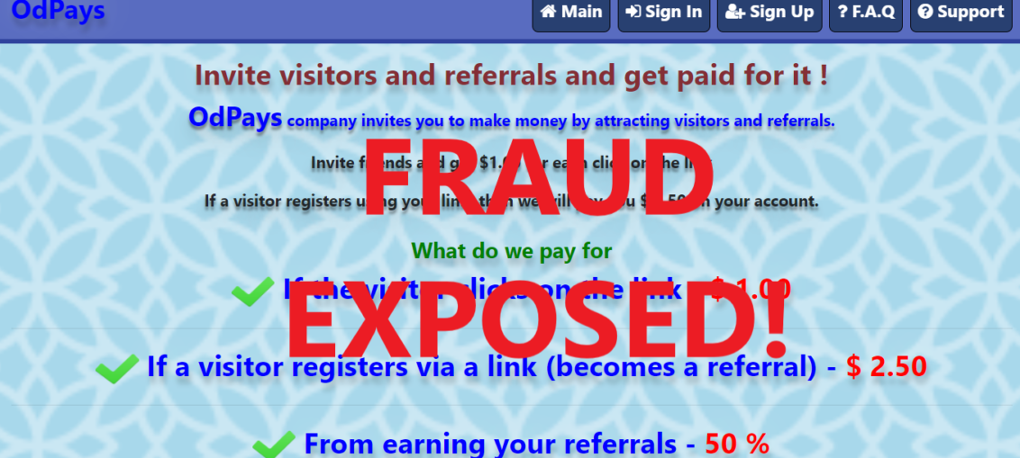 OdPays.xyz review scam
