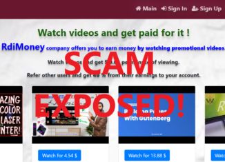 RdiMoney.xyz review scam