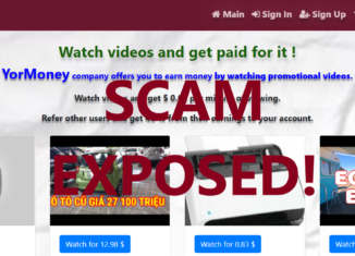 YorMoney.xyz review scam