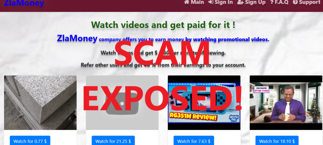 ZlaMoney.xyz review scam