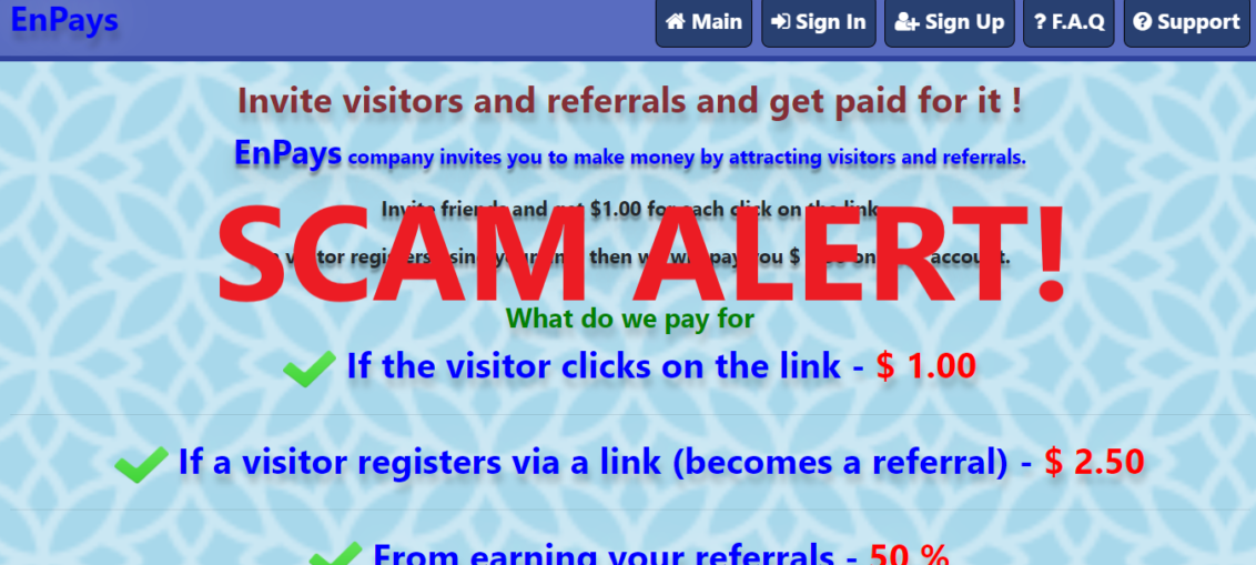 EnPays.xyz review scam