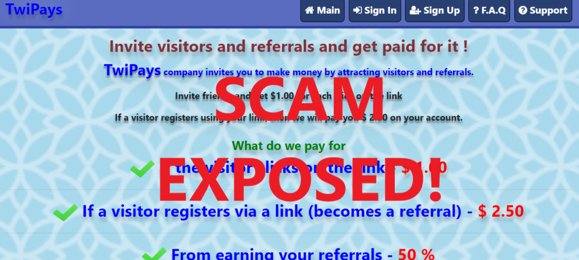 TwiPays.xyz review scam