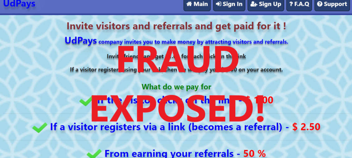 UdPays.xyz review scam