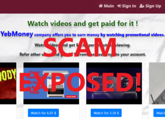 YebMoney.xyz review scam