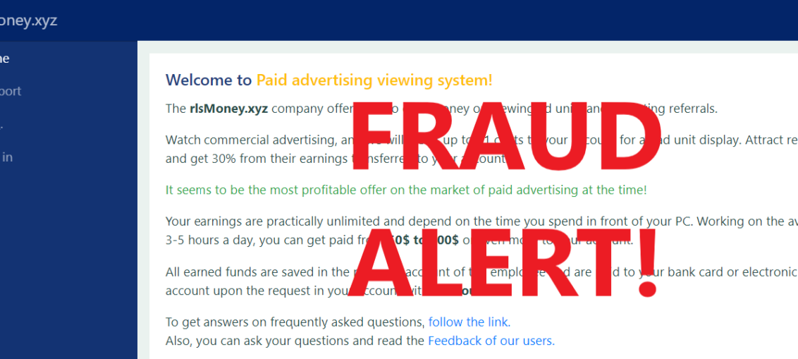 RlsMoney.xyz review scam