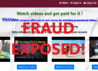 YihVideo.xyz review scam