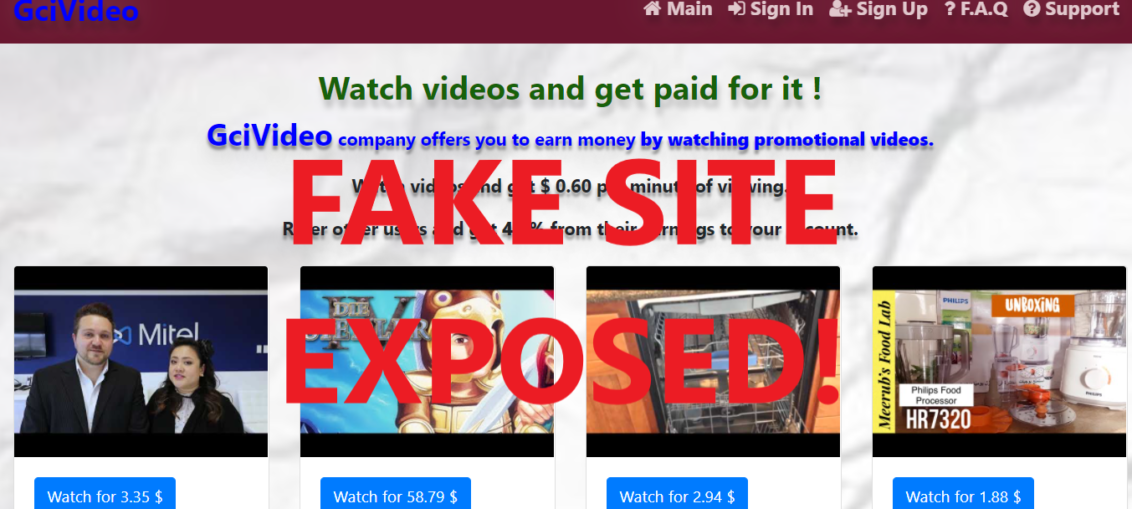 GciVideo.xyz review scam