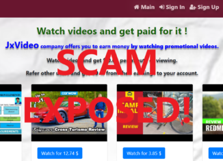 JxVideo.xyz review scam