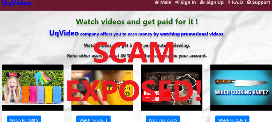 UqVideo.xyz review scam