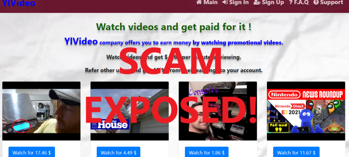 YlVideo.xyz review scam