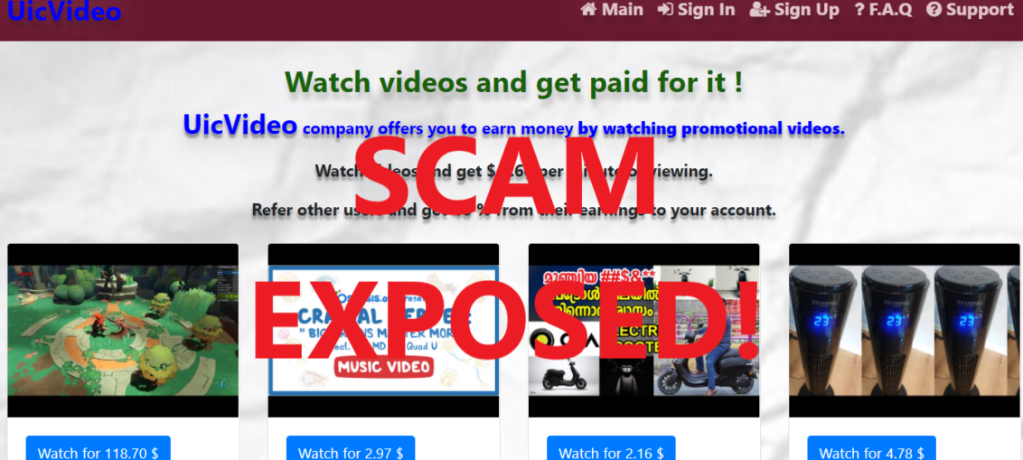 UicVideo.xyz review scam