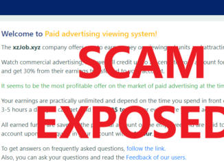 XzJob.xyz review scam