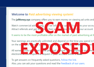 JaMoney.xyz review scam
