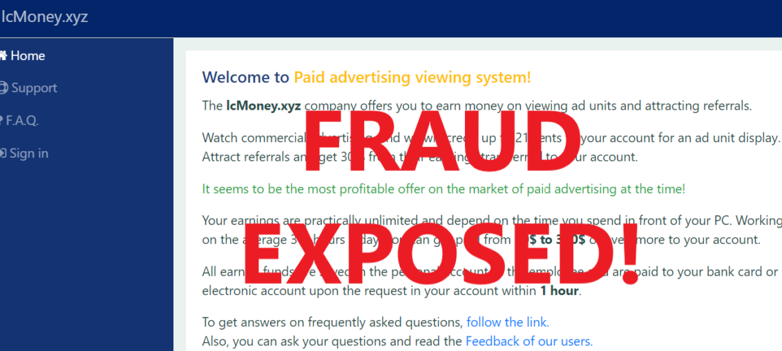 LcMoney.xyz review scam