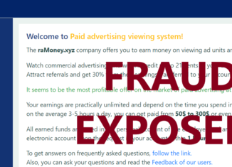 RaMoney.xyz review scam