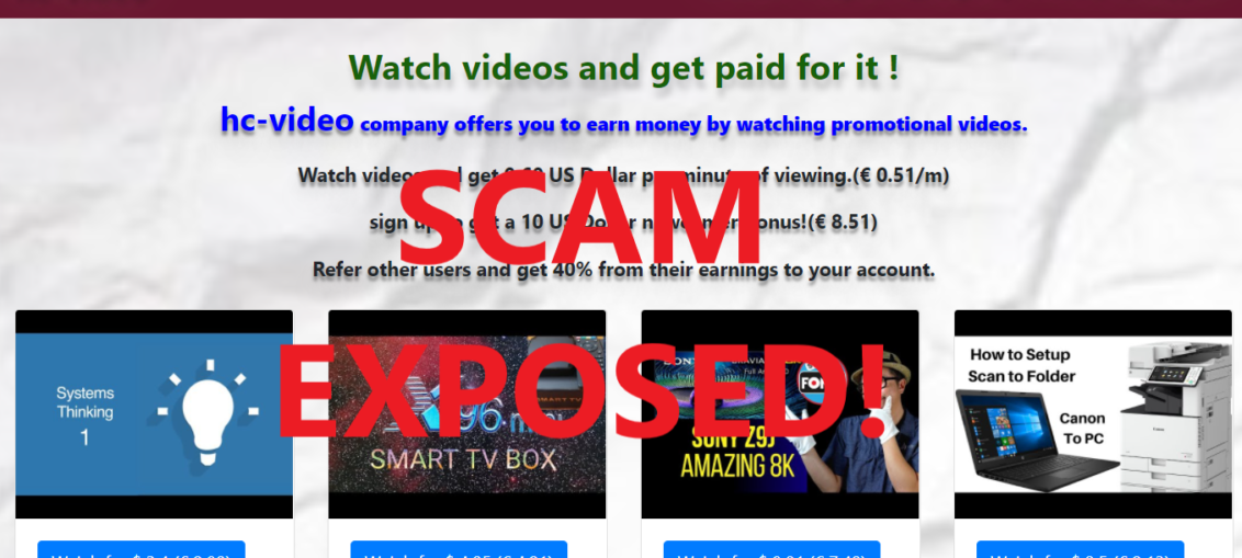Hc-Video.xyz review scam