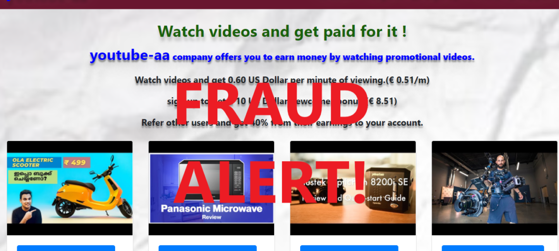 YouTube-aa.xyz review scam