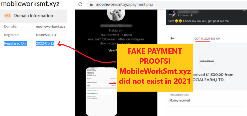 MobileWorkSmt review scam