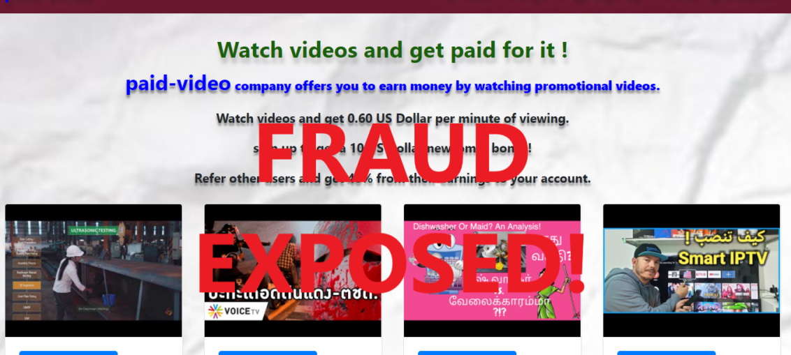 Paid-Video.xyz review scam