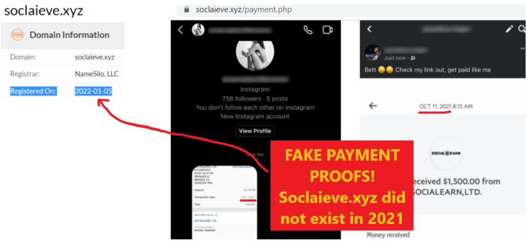 Soclaieve review fake payment