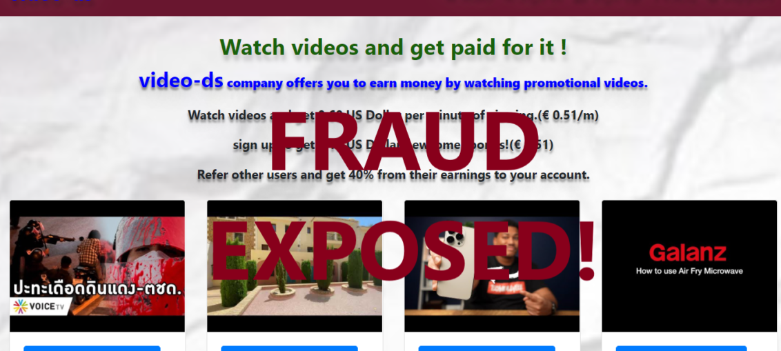 Video-ds.xyz review scam