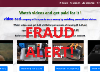 Video-sed.xyz review scam