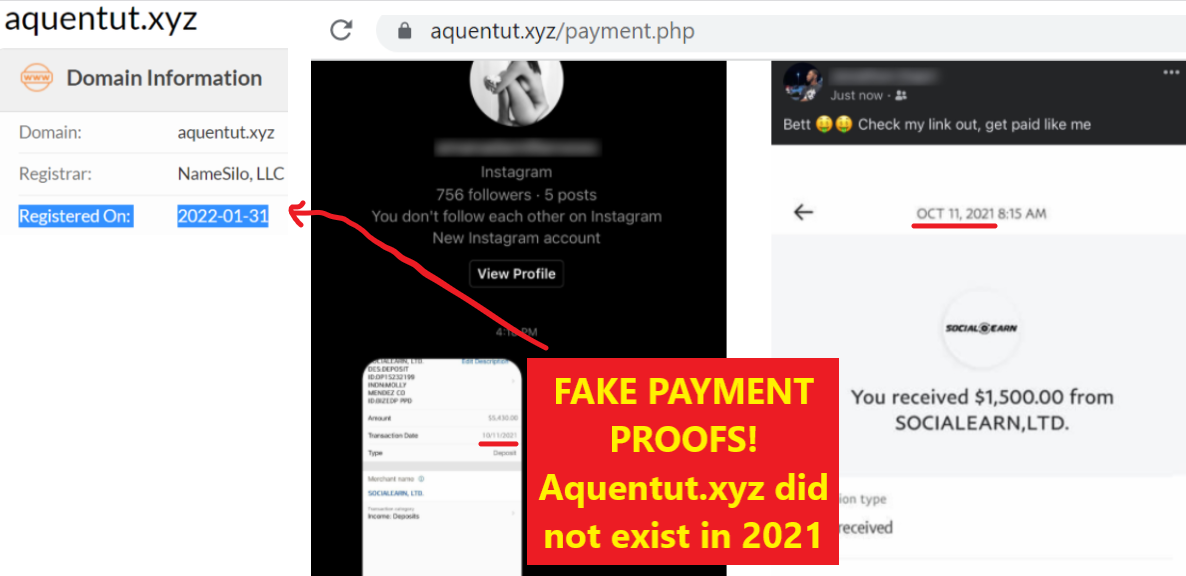 Aquentut.xyz review scam