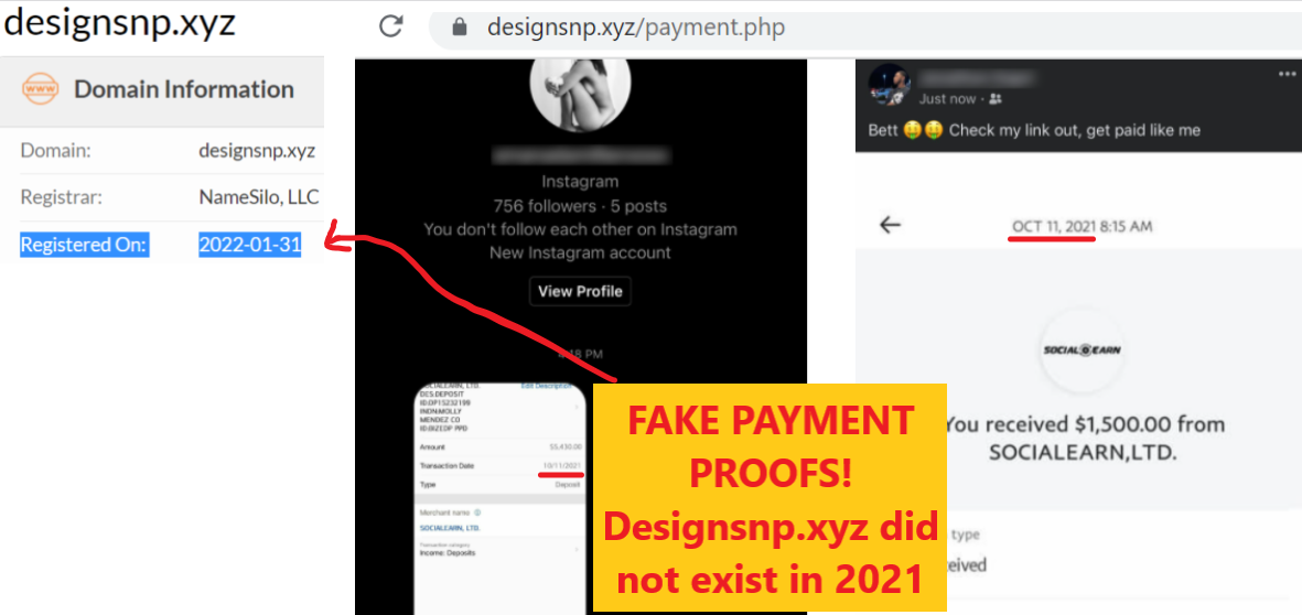 Designsnp.xyz review fake