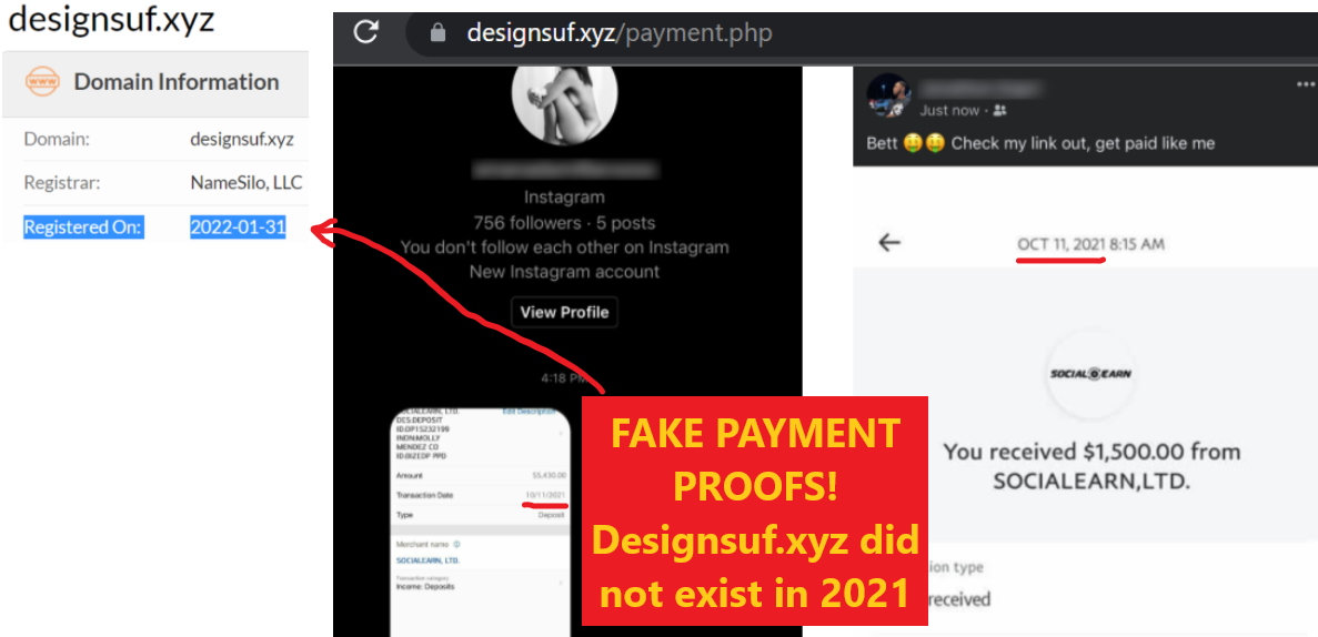 Designsuf.xyz review scam