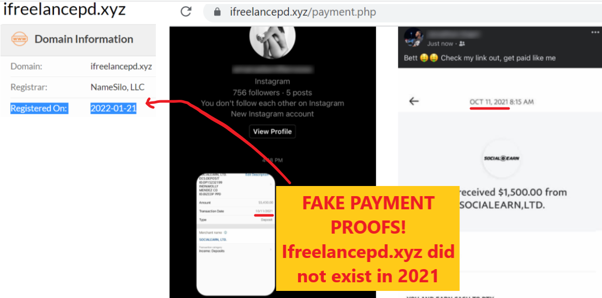 Ifreelancepd.xyz review scam