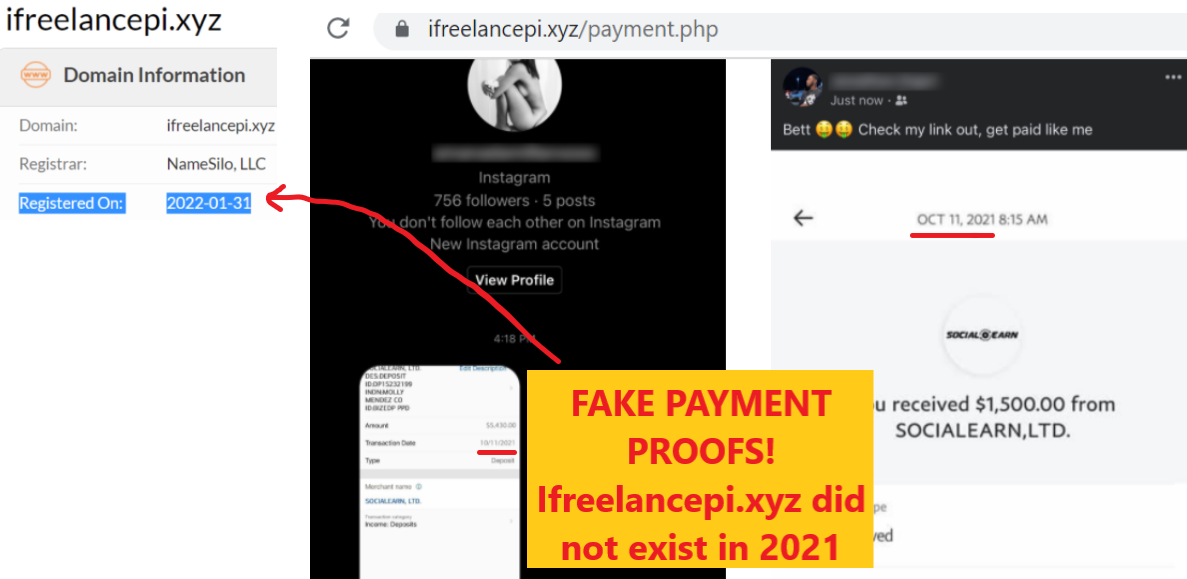 Ifreelancepi.xyz review fake