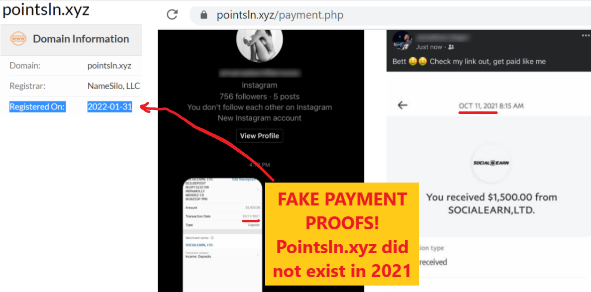 Pointsln.xyz review scam