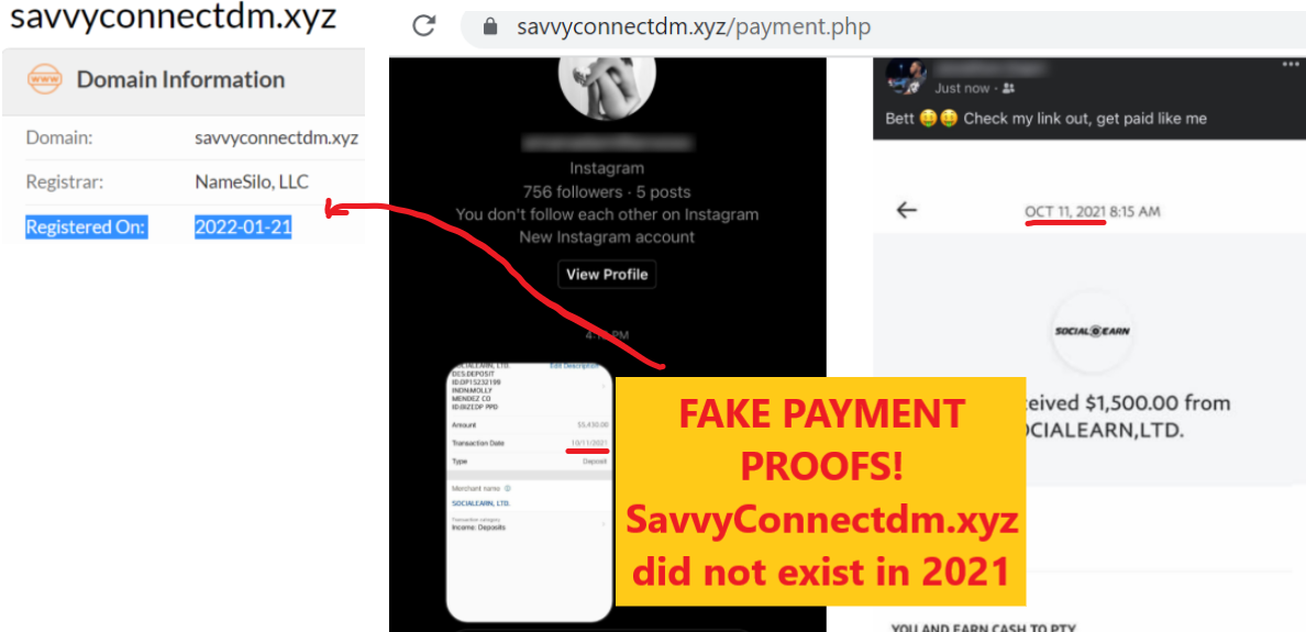 Savvyconnectdm.xyz review scam