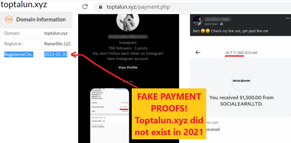 Toptalun.xyz review scam