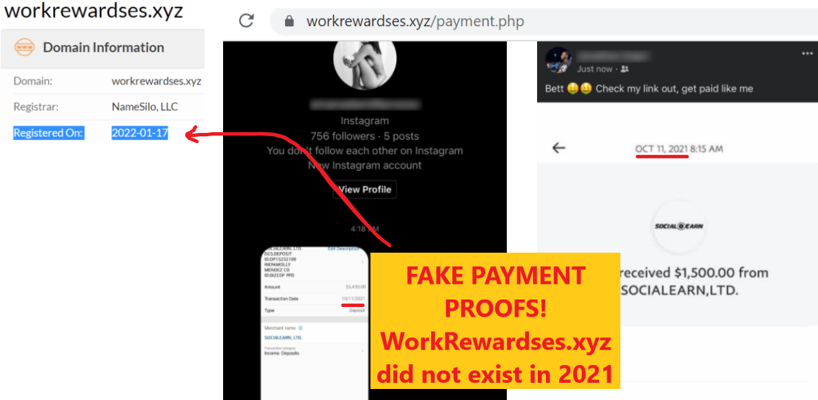 WorkRewardses.xyz review scam